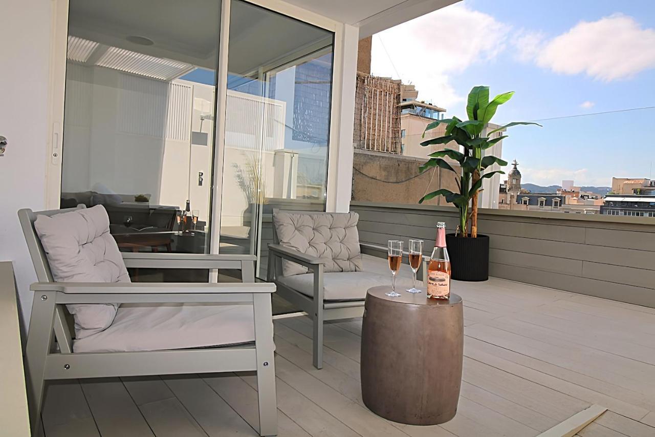 바르셀로나 Incredible Penthouse With Jacuzzi In The Center, Unique In The Area 아파트 외부 사진